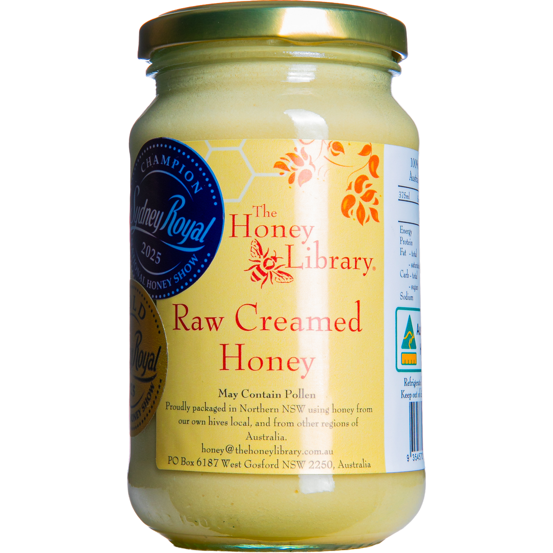 The Honey Library Raw Creamed Honey - Platinum